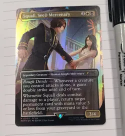 3x Squall, SeeD Mercenary - Foil NM Final Fantasy MTG Standard Showdown Promo - Image 1