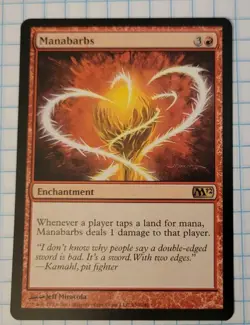 MTG - Manabarbs #150 - Regular - M12 Magic 2012 - Image 1