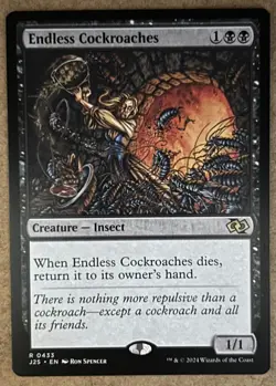 Endless Cockroaches - Foundations Jumpstart - NM MTG - Image 1