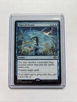 MTG Flare of Denial R Modern Horizons 3 62 NM a26 - Image 1