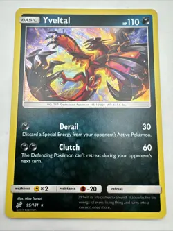 Yveltal 95/181 Holo Rare Team Up Pokemon Holo Near Mint - Image 1