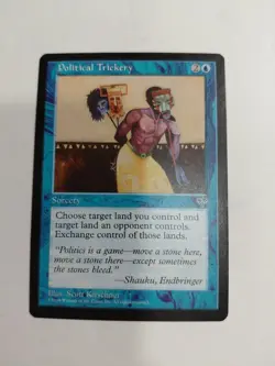 MTG Political Trickery, Mirage, LP, English - Image 1