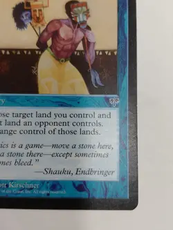 MTG Political Trickery, Mirage, LP, English - Image 4