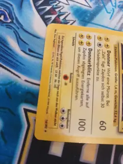Zapdos 16/102 Basis Set Holo DE EX Vintage Retro Pokemon - Image 2
