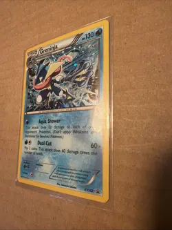 Pokemon TCG Greninja XY162 Holo Promo Card LP - Image 2