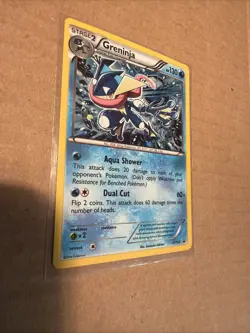 Pokemon TCG Greninja XY162 Holo Promo Card LP - Image 3