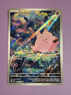 Clefairy 094/088 Illustration Rare IR Pokemon ME03 Perfect Order NM Mint - Image 1