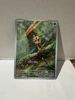 Chespin Shiny Rare Holo 087/086 Chaos Rising - Image 1