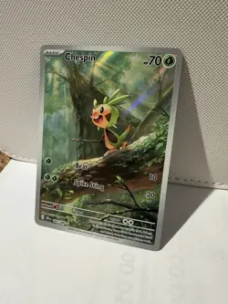 Chespin Shiny Rare Holo 087/086 Chaos Rising - Image 2