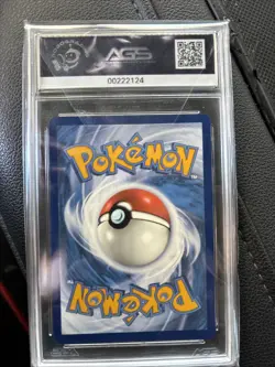 2023 POKEMON SWORD & SHIELD CROWN ZENITH GG05 FULL ART LAPRAS - AGS 9 - MINT - Image 2