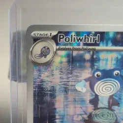 Poliwhirl 176/165 SV: Scarlet & Violet 151 Illustration Rare Holo English NM/LP - Image 3