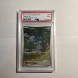 Pokemon Tangela 178/165 SV Scarlet & Violet 151 Illustration Rare Holo PSA 9 - Image 1