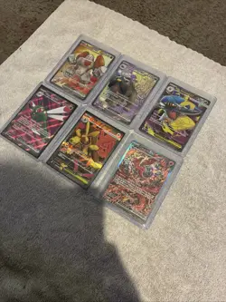 Pokemon 6 Mega EX Full Art SR Special Rare Lot Bulk - Image 1