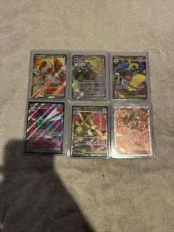 Pokemon 6 Mega EX Full Art SR Special Rare Lot Bulk - Image 3