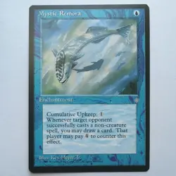 MTG Mystic Remora (ICE) Ice Age Regular Common 87 - Image 1