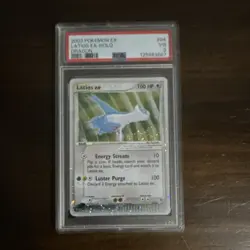 Pokemon Latios ex Ultra Rare Holo EX Dragon 94/97 PSA 3 English 2003 - Image 1
