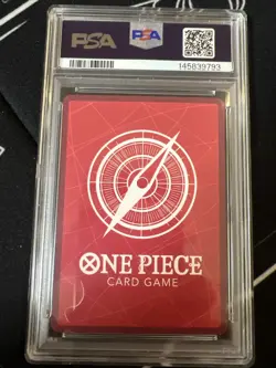 2025 One Piece EN 2nd Anniversary Set #061 Monkey D. Luffy PSA 9 MINT - Image 2
