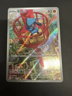 Riolu 010 Holo Promo ME: Mega Evolution Promo Pokemon Holo Near Mint - Image 1