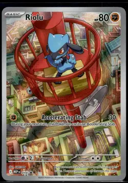 Riolu - 010 010 Holo Promo ME: Mega Evolution Promo Pokemon Near Mint - Image 2