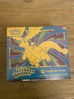 Pokemon TCG Ascended Heroes Pokemon Center ETB Elite Trainer Box Sealed - Image 1