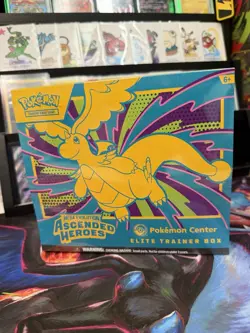 Pokemon TCG POKEMON CENTER SEALED ✅NEW ✅ascended Heroes Elite Trainer Box - Image 1