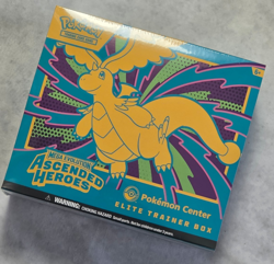 Pokemon TCG Ascended Heroes Pokemon Center Sealed ETB Elite Trainer Box MINT - Image 1