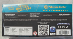 Pokemon TCG Ascended Heroes Pokemon Center Sealed ETB Elite Trainer Box MINT - Image 5