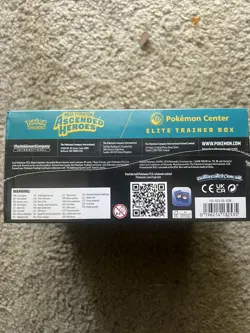 Pokemon TCG Ascended Heroes Pokemon Center Elite Trainer Box Sealed - Image 5