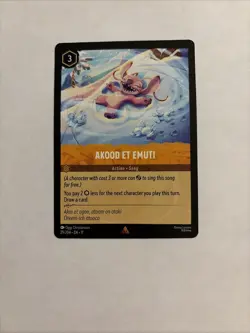 Akood Et Emuti Winterspell 29/204 Nonfoil Disney Lorcana TCG - Image 1