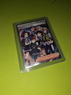 Pokemon TCG Friends in Paldea Ultra Rare Holo Card Prismatic Evolutions 137/131 - Image 1