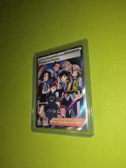 Pokemon TCG Friends in Paldea Ultra Rare Holo Card Prismatic Evolutions 137/131 - Image 4