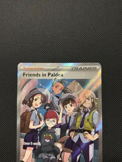 Pokemon TCG Friends In Paldea Ultra Rare Holo Card 137/131 Prismatic Evolutions - Image 2