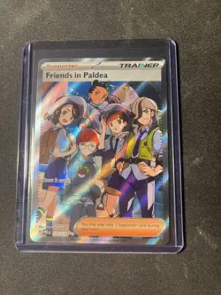 Pokemon TCG Friends In Paldea Ultra Rare Holo Card 137/131 Prismatic Evolutions - Image 1
