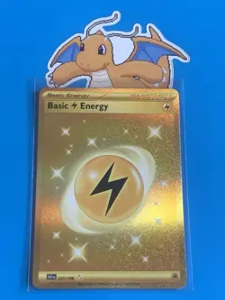 Pokemon Lightning Basic Energy Scarlet & Violet 257/198 NM - Image 1