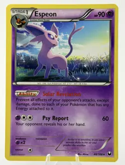 Espeon 48/108 - Rare - Dark Explorers - Pokemon TCG - NM - Image 1
