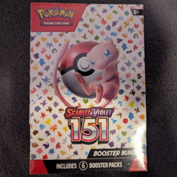 Pokemon TCG Scarlet & Violet 151 Booster Bundle Box 6 Booster Packs English 2023 - Image 1