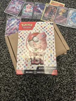 Pokemon TCG Scarlet & Violet—151 Booster Bundle Box, 6 Packs, English (2023) - Image 1