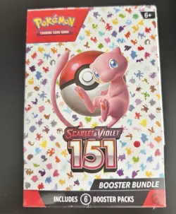 Pokemon TCG Scarlet & Violet 151 Booster Bundle Box 6 Packs English 2023 - Image 1