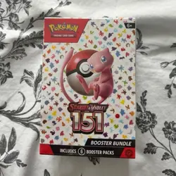 Pokemon Pokemon TCG Scarlet & Violet 151 Booster Bundle Box 6 Packs English - Image 1