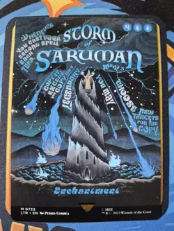 Storm of Saruman | Poster Non-Foil | Lord of the Rings - MTG - Image 1