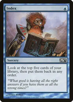 [MTG] Index (055) (M13) LP-HP - Image 1