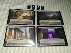 MTG Magic Doctor Who Planechase 40 Planes Complete Set Sealed +4 Planar Dice - Image 1