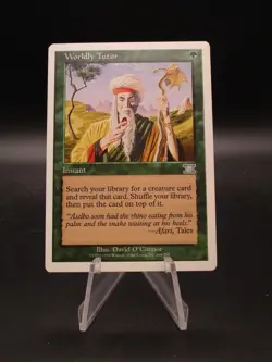 MTG Worldly Tutor MTG - Magic The Gathering Core 6th Edition- Legendsonmain - Image 1