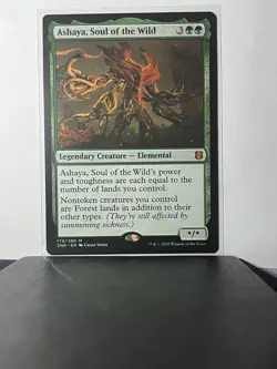 Ashaya, Soul of the Wild #179 Mythic Elemental Legendary Creature ZendikarRising - Image 1