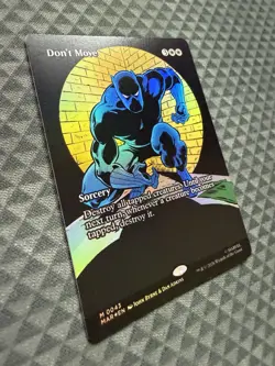 MTG Don’t Move #0043 Foil Borderless Mythic Marvel Universe Eternal-Legal (MAR) - Image 3