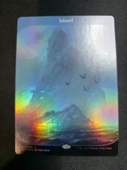 Unstable Full-Art Foil Island Mint Condition - Image 1