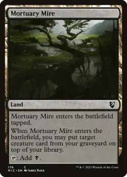 [MTG] Mortuary Mire (176) (MIC) LP-HP - Image 1
