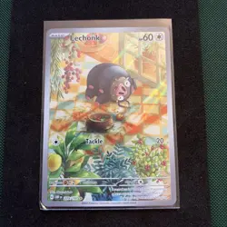 Pokemon TCG Lechonk Sv03: Obsidian Flames 209/197 Holo Illustration Rare - Image 1