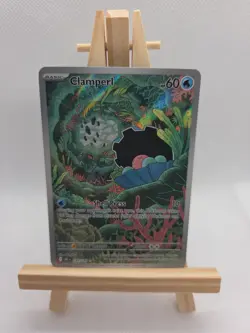 Pokemon TCG Clamperl 195/182 Destined Rivals Illustration Rare - Image 1