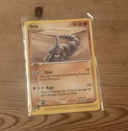 Nintendo Pokemon TCG Onix 71/100 EX Dragon Pokemon Common English 2003 80HP - Image 1